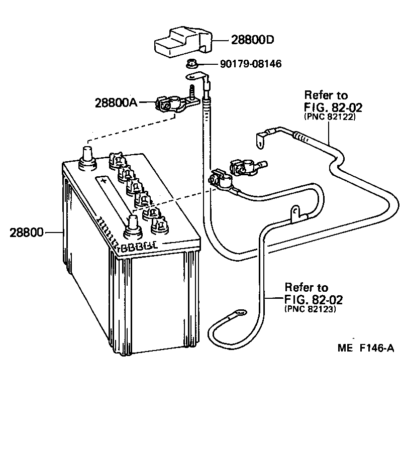  STARLET |  BATTERY BATTERY CABLE