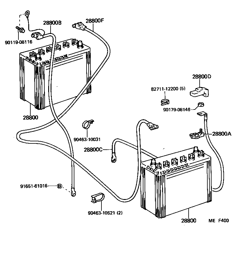  LAND CRUISER 70 |  BATTERY BATTERY CABLE