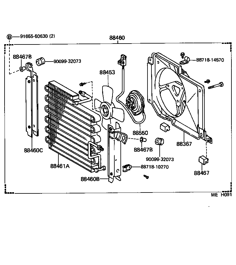  STARLET |  HEATING AIR CONDITIONING COOLER PIPING