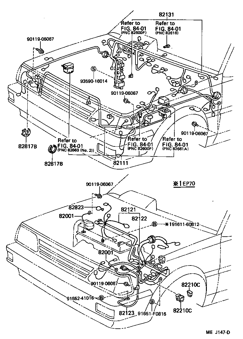 TOYOTA STARLETEP70L-PHKDSG - ELECTRICAL - WIRING CLAMP | Japan Parts EU  Toyota Starlet 1987 Wiring Diagram    Japan Parts EU