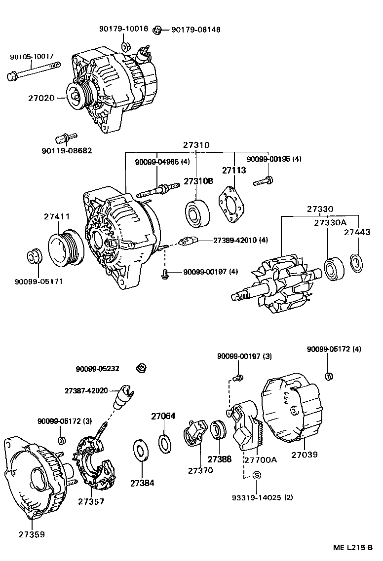  SUPRA |  ALTERNATOR