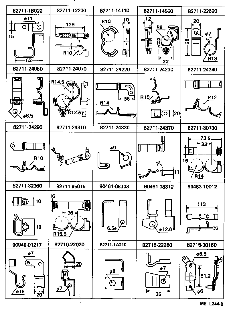  SUPRA |  WIRING CLAMP