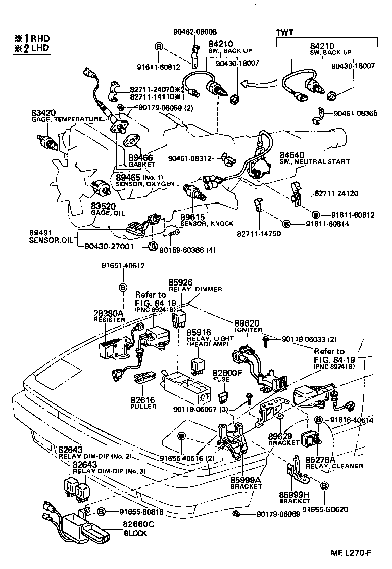  SUPRA |  SWITCH RELAY COMPUTER