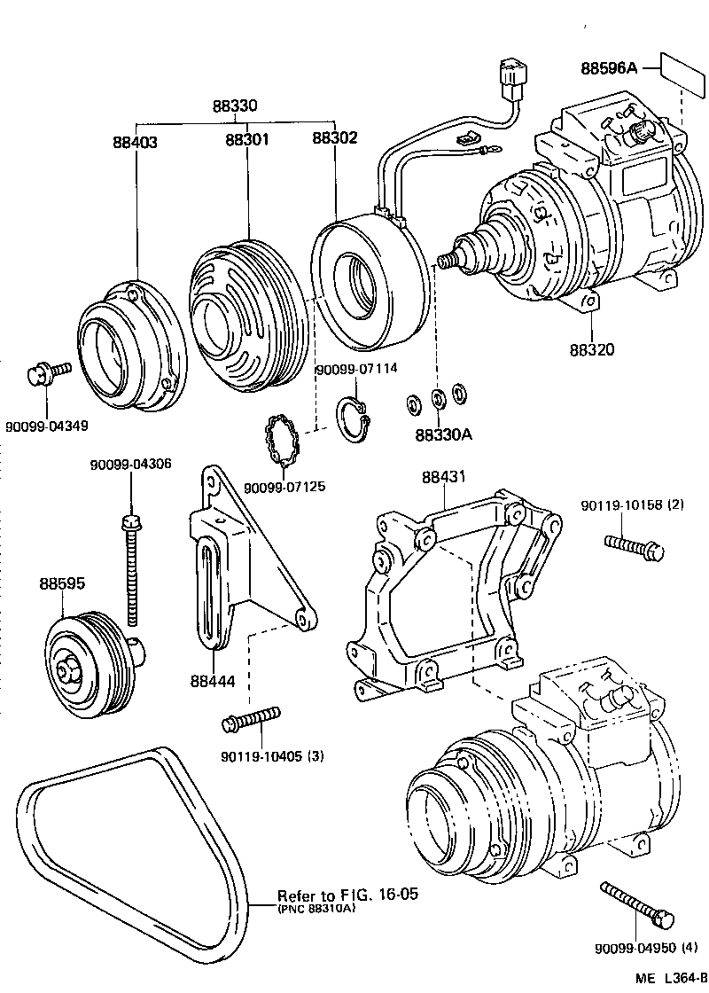  SUPRA |  HEATING AIR CONDITIONING COMPRESSOR