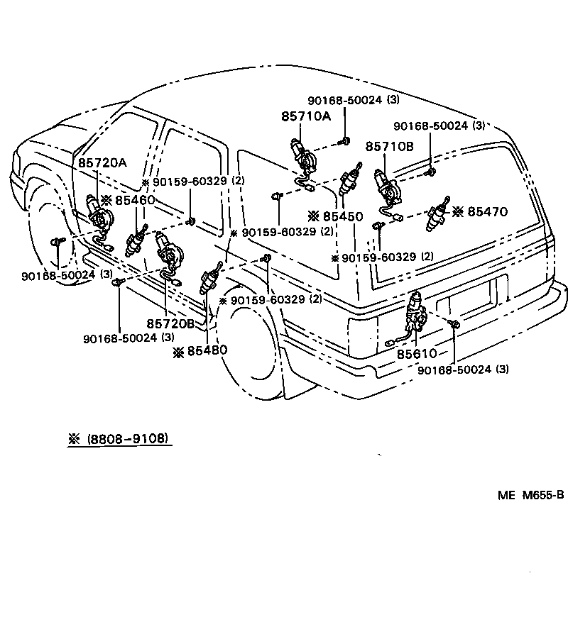  HILUX |  DOOR MOTOR DOOR SOLENOID