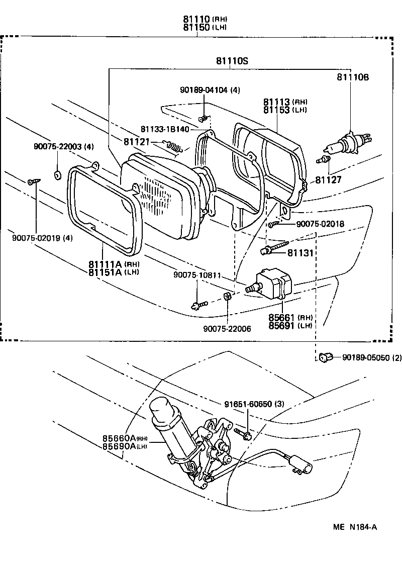  SUPRA |  HEADLAMP