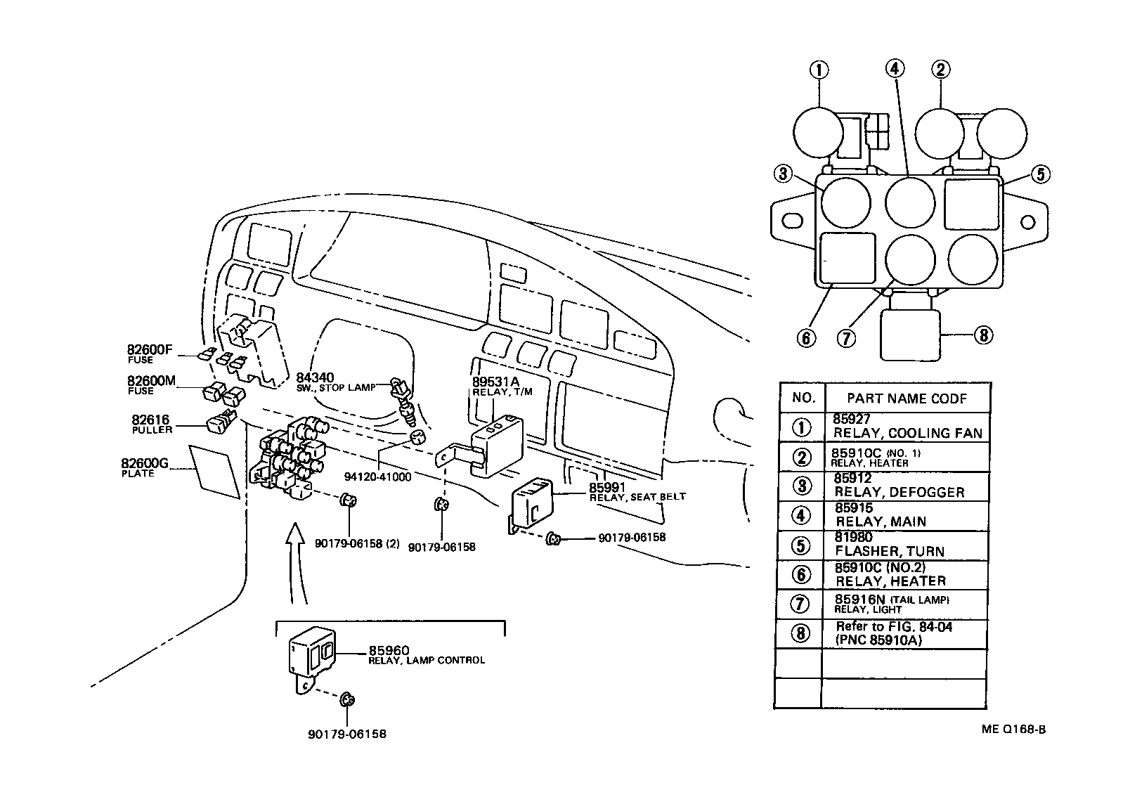  LAND CRUISER 80 |  SWITCH RELAY COMPUTER