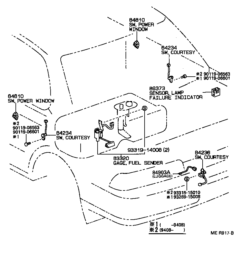  CAMRY SED |  SWITCH RELAY COMPUTER