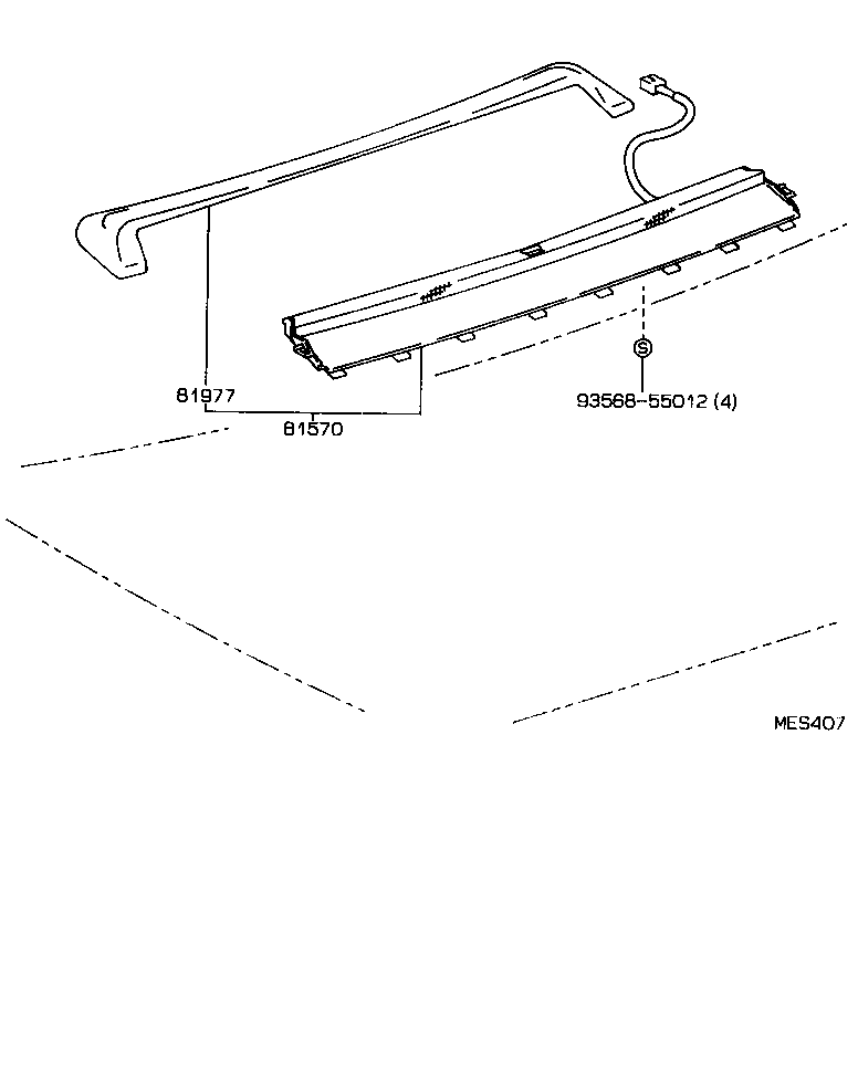  GS300 |  CENTER STOP LAMP