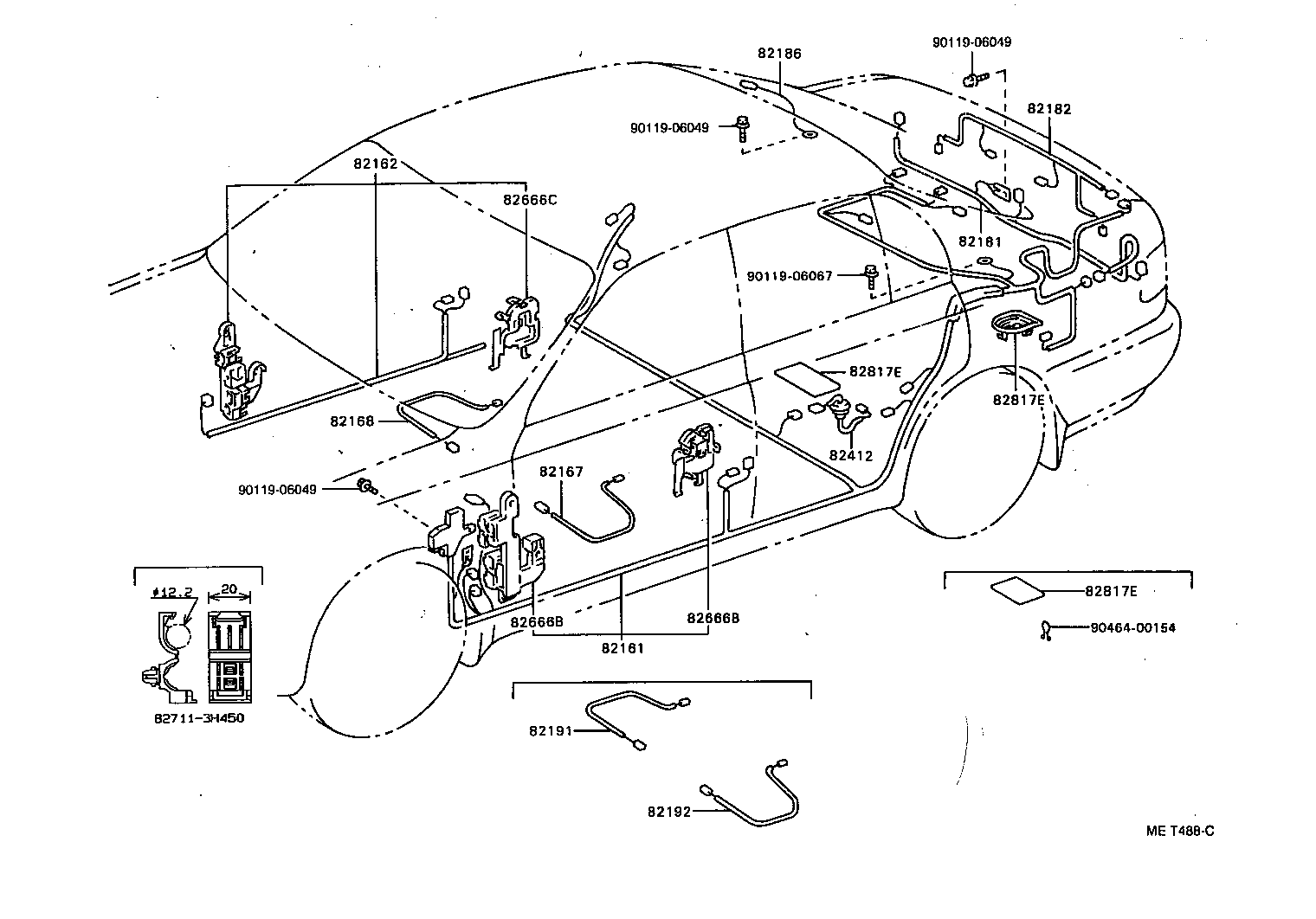  CARINA E UKP |  WIRING CLAMP