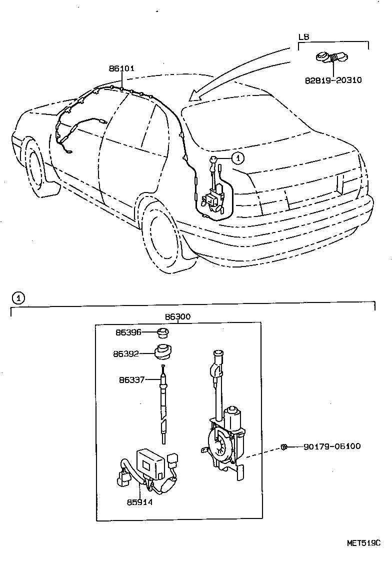  CARINA E UKP |  ANTENNA