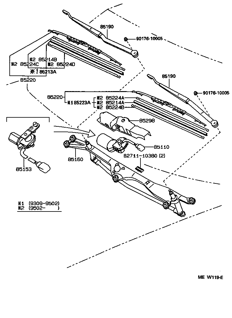  GS300 |  WINDSHIELD WIPER