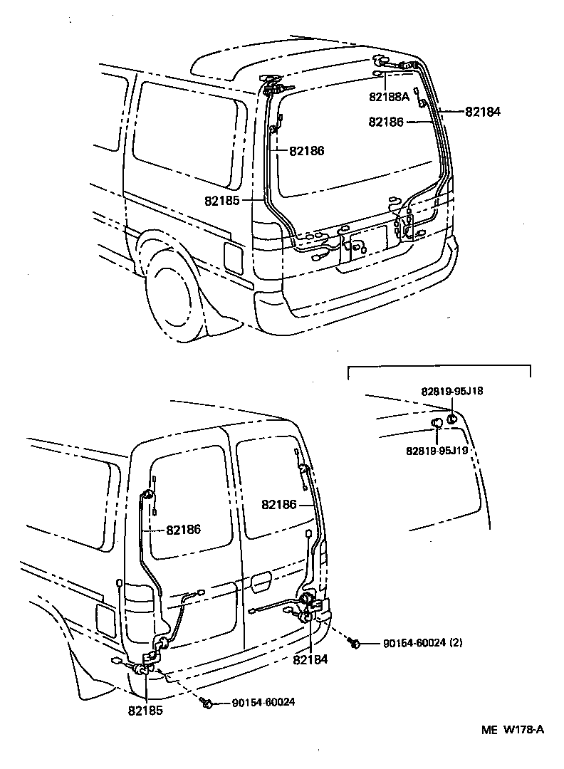  HIACE VAN COMUTER |  WIRING CLAMP