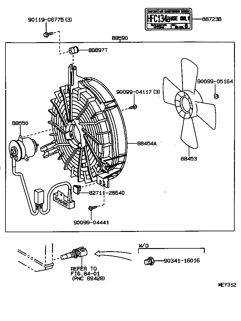  LS400 |  HEATING AIR CONDITIONING COOLER PIPING