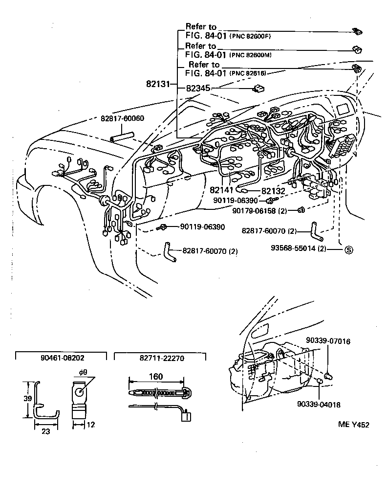  LAND CRUISER 80 |  WIRING CLAMP