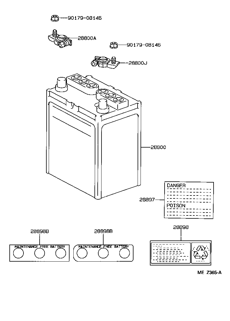  RAV4 |  BATTERY BATTERY CABLE