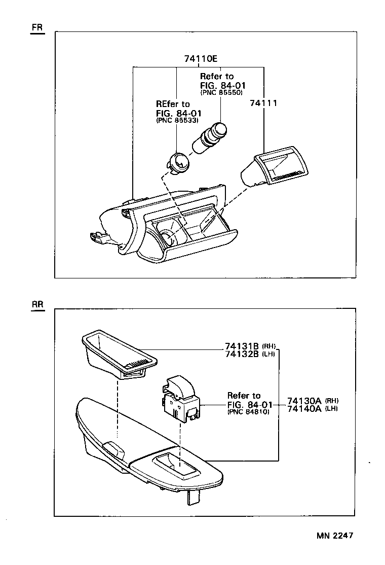  GS300 |  ASH RECEPTACLE