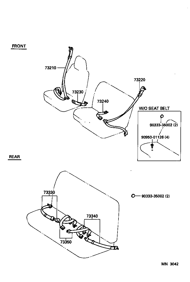  DYNA 150 |  SEAT BELT