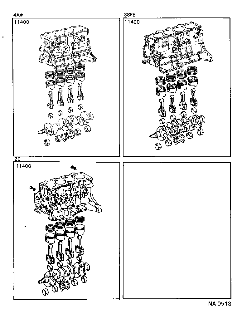  CARINA 2 |  SHORT BLOCK ASSEMBLY