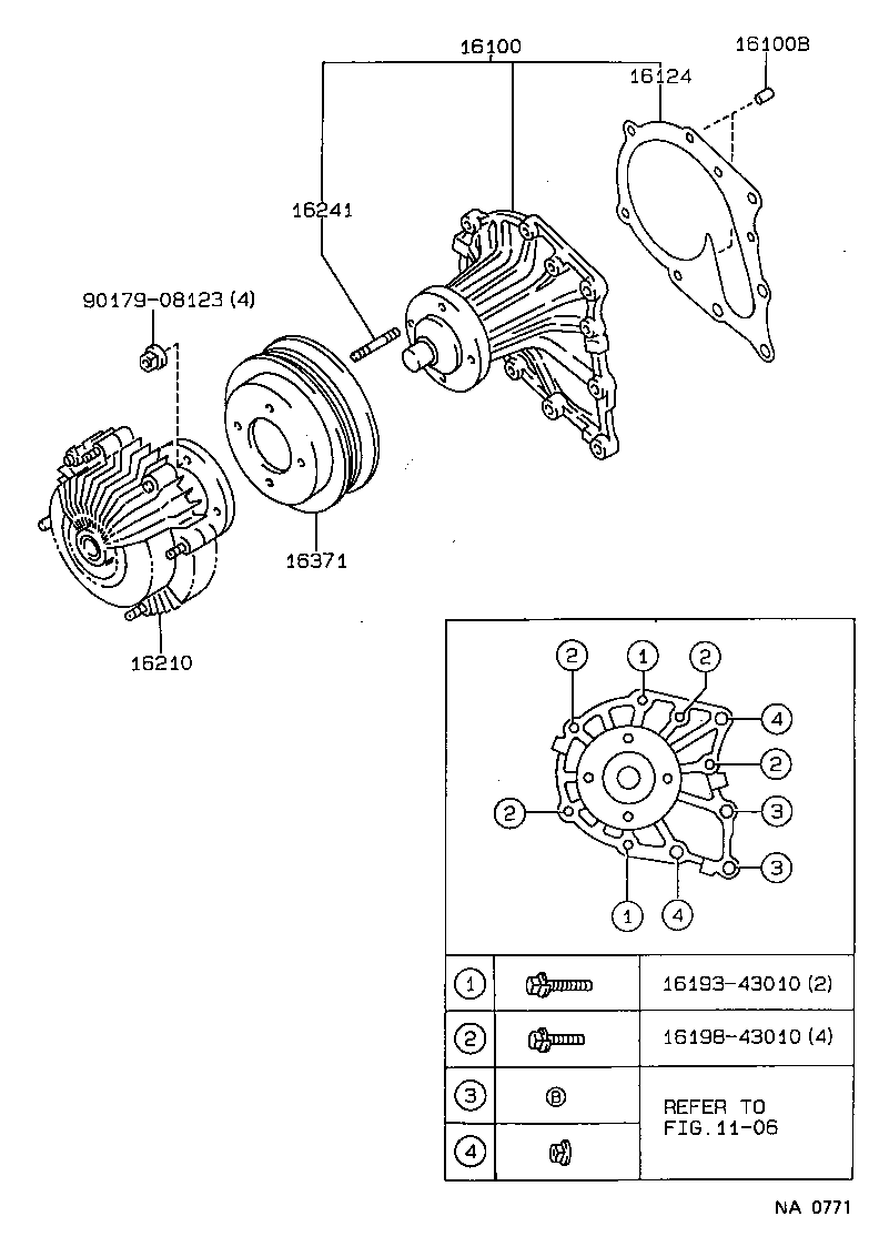  CRESSIDA |  WATER PUMP