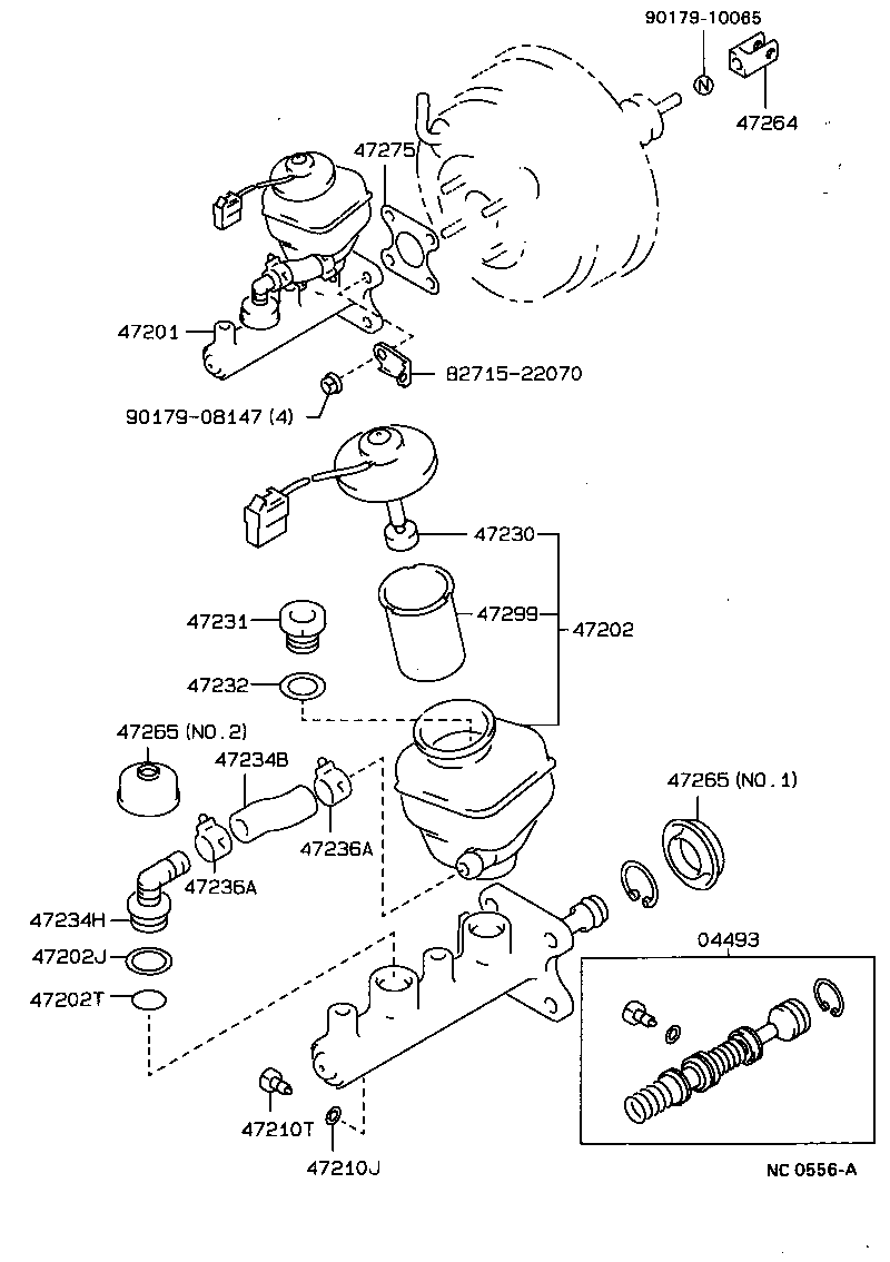  CRESSIDA |  BRAKE MASTER CYLINDER