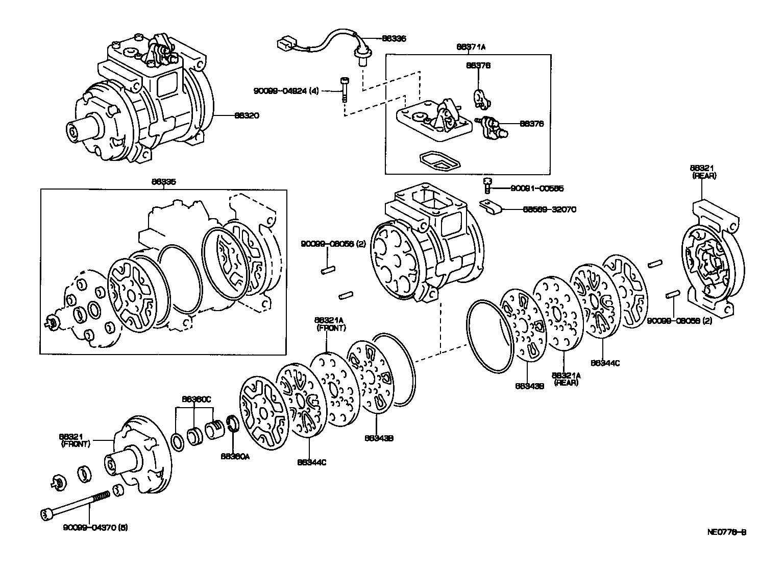  CARINA 2 |  HEATING AIR CONDITIONING COMPRESSOR