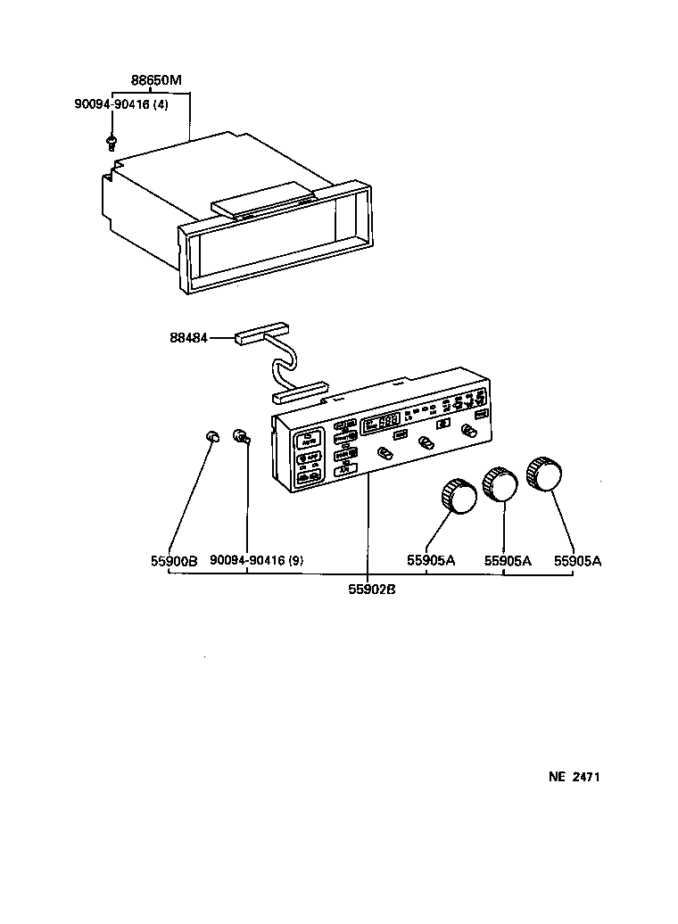  GS300 |  HEATING AIR CONDITIONING CONTROL AIR DUCT