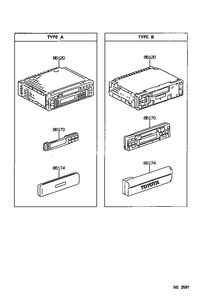  LAND CRUISER 80 |  RADIO RECEIVER AMPLIFIER CONDENSER