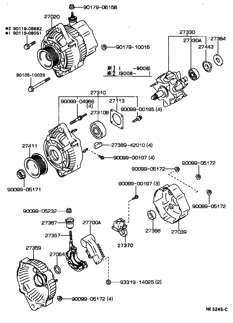  CRESSIDA |  ALTERNATOR