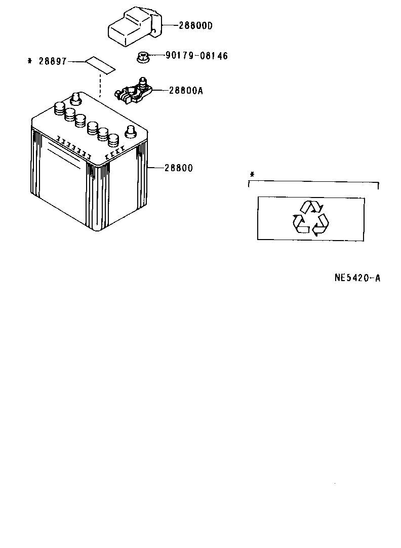  HILUX |  BATTERY BATTERY CABLE