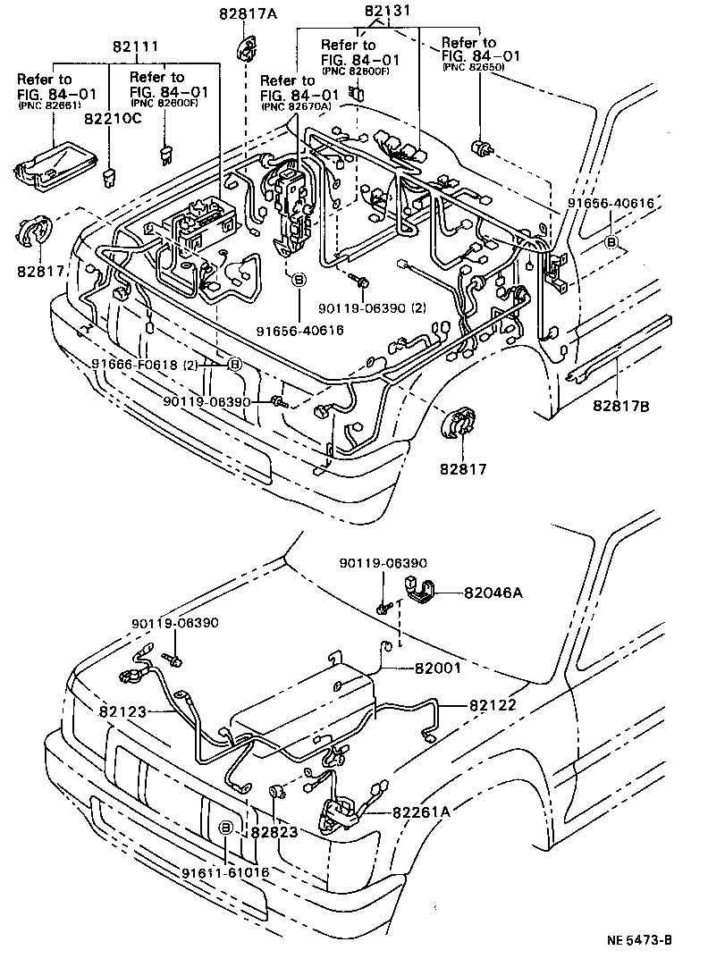  HILUX |  WIRING CLAMP