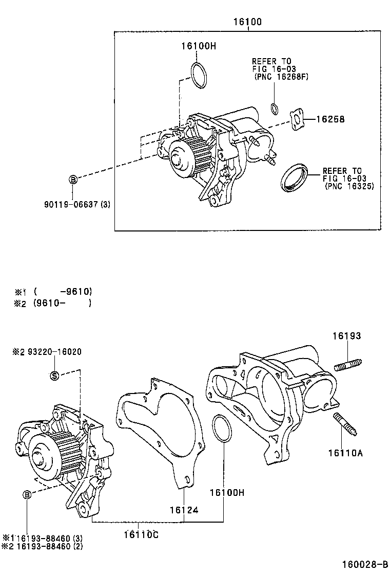  CELICA |  WATER PUMP