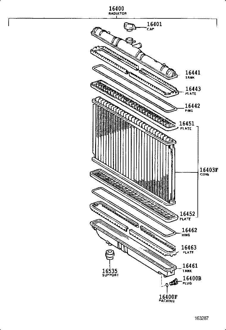  CELICA |  RADIATOR WATER OUTLET