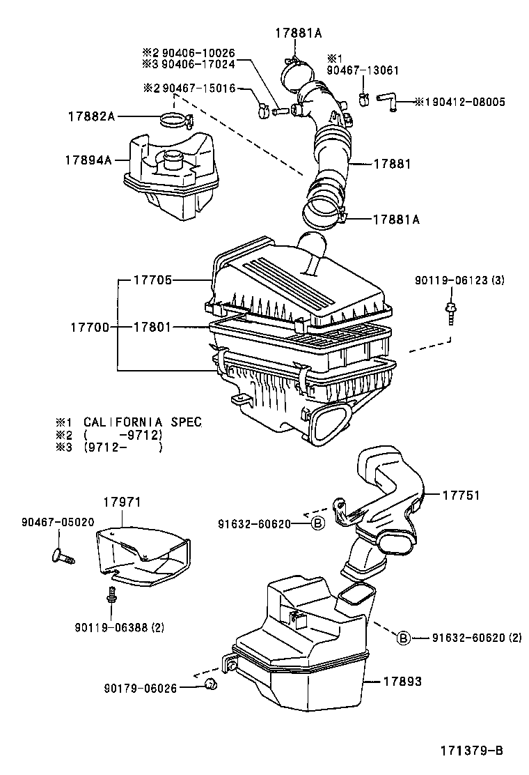  CELICA |  AIR CLEANER