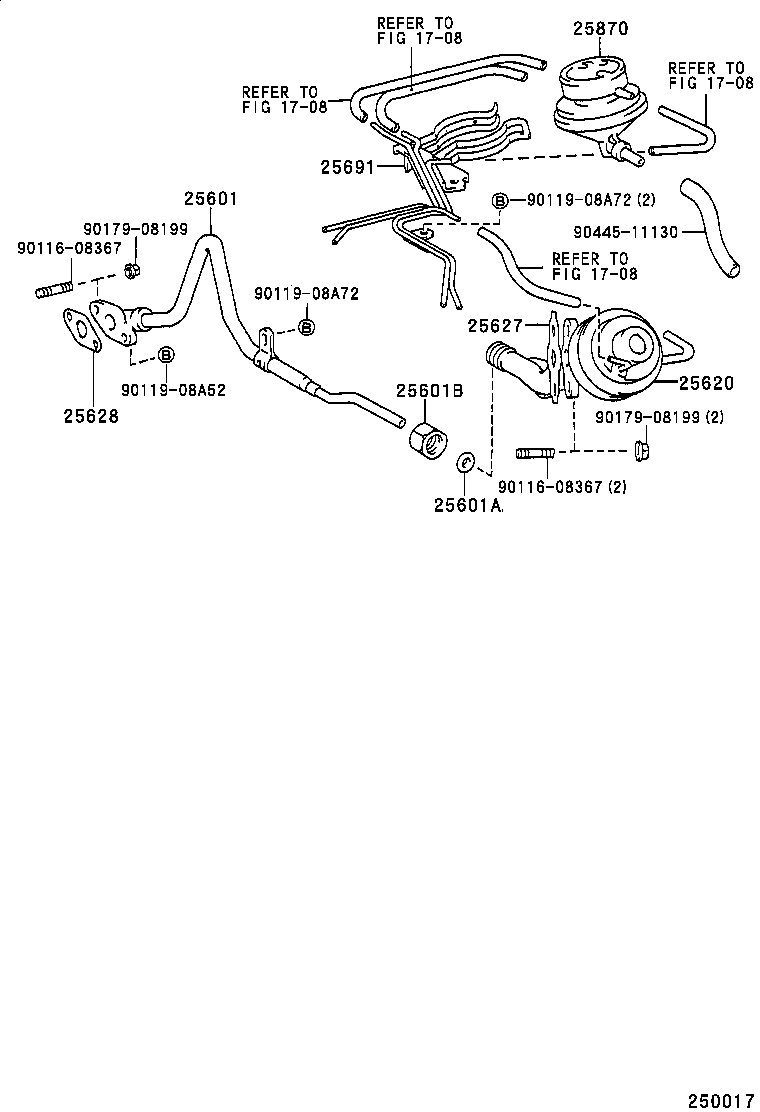  PREVIA |  EXHAUST GAS RECIRCULATION SYSTEM