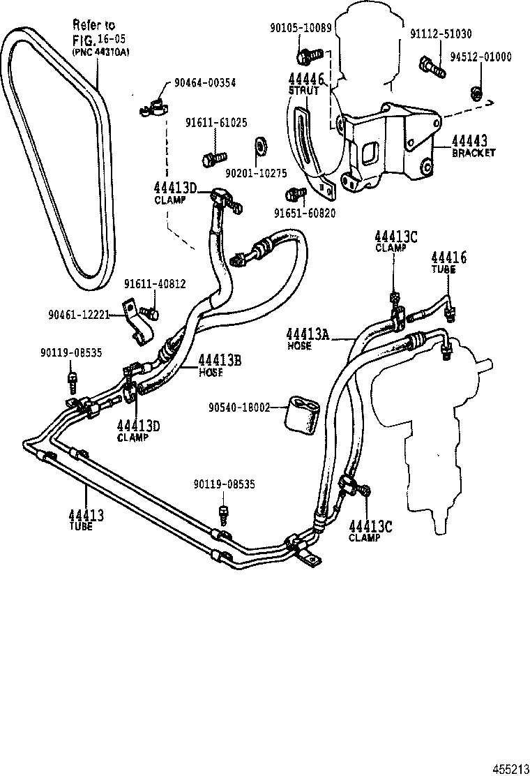  LAND CRUISER 60 |  POWER STEERING TUBE