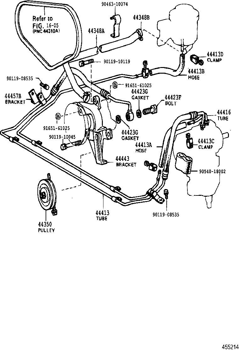  LAND CRUISER 60 |  POWER STEERING TUBE