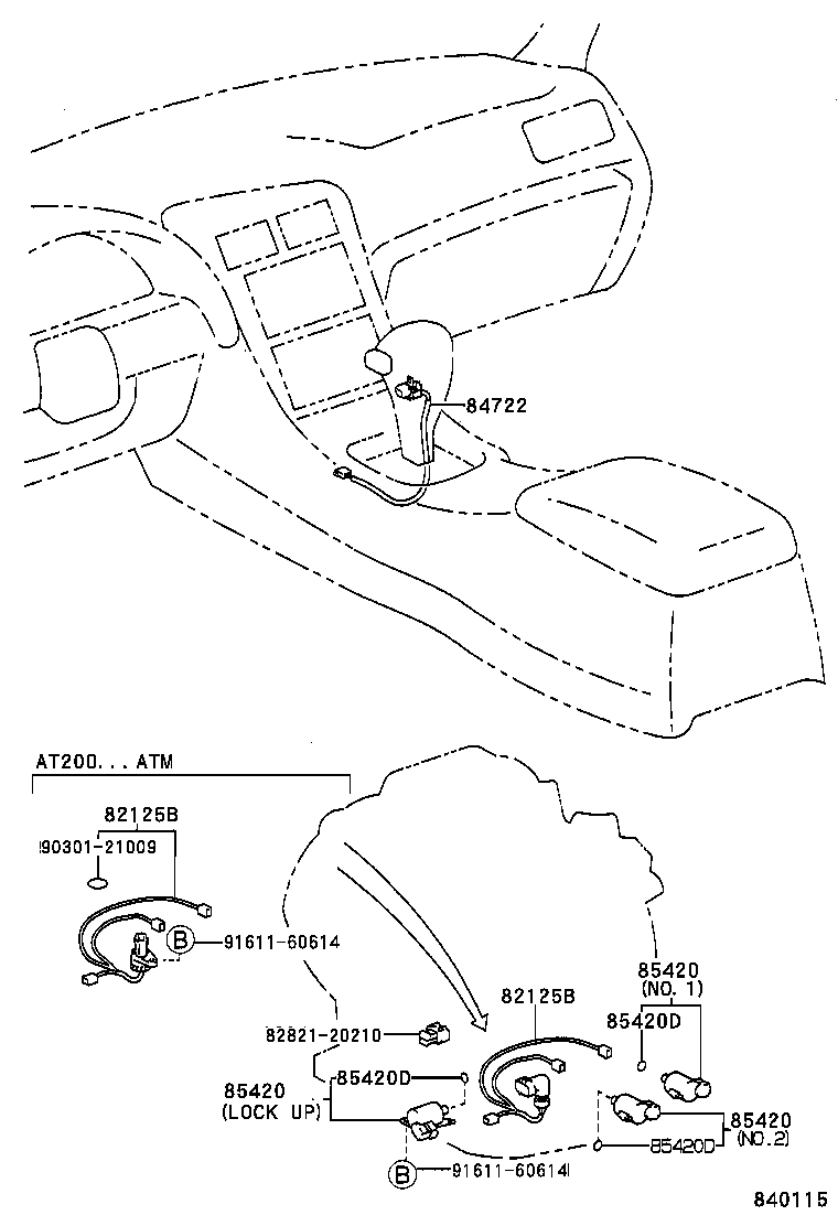  CELICA |  OVERDRIVE ELECTRONIC CONTROLLED TRANSMISSION