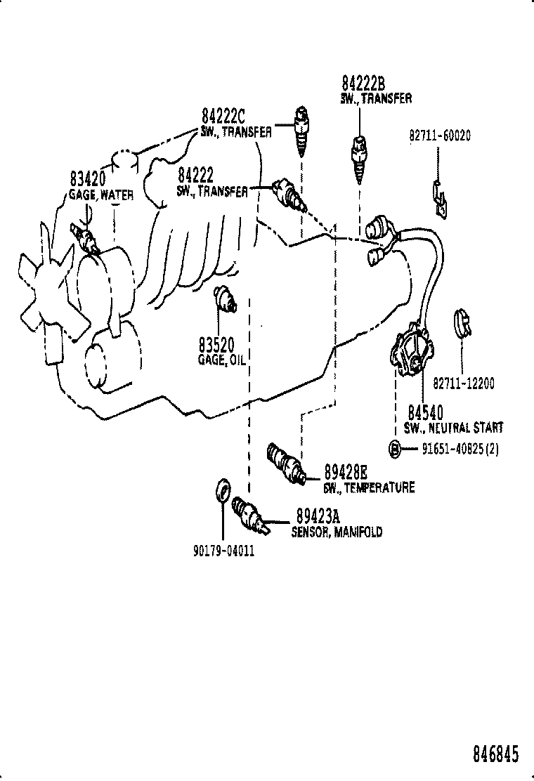  LAND CRUISER 80 |  SWITCH RELAY COMPUTER