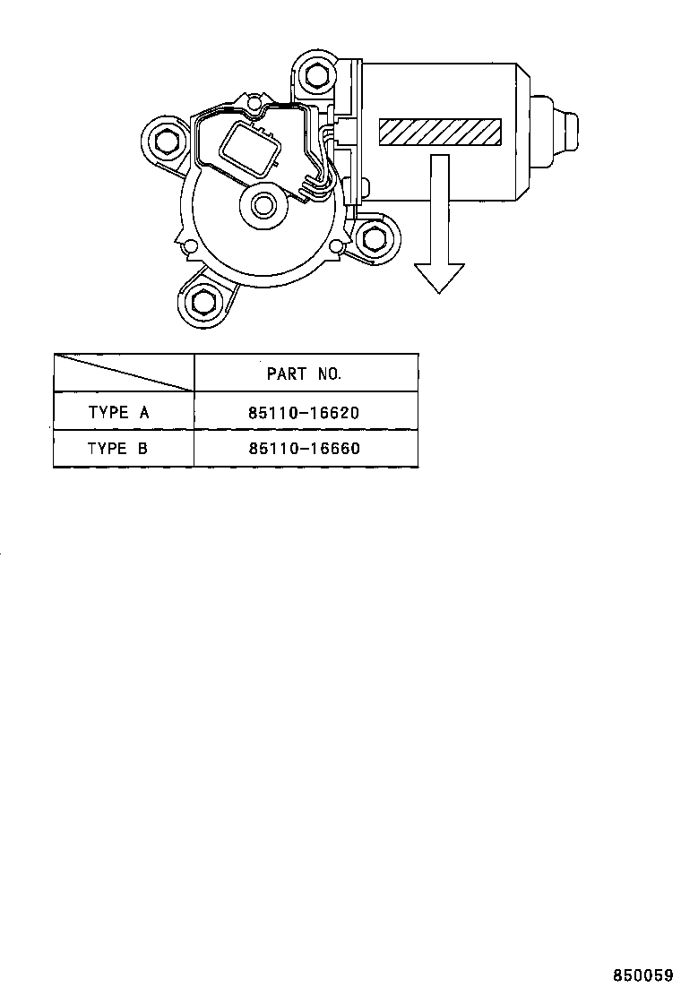  TERCEL |  WINDSHIELD WIPER