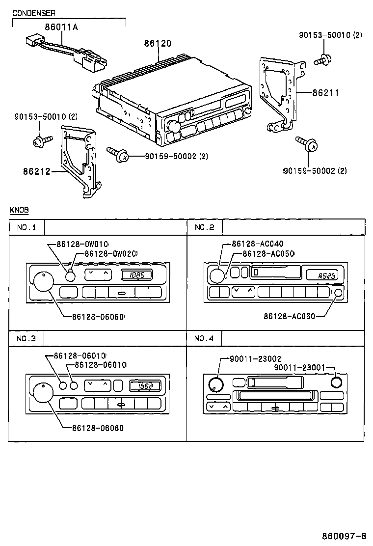  TERCEL |  RADIO RECEIVER AMPLIFIER CONDENSER