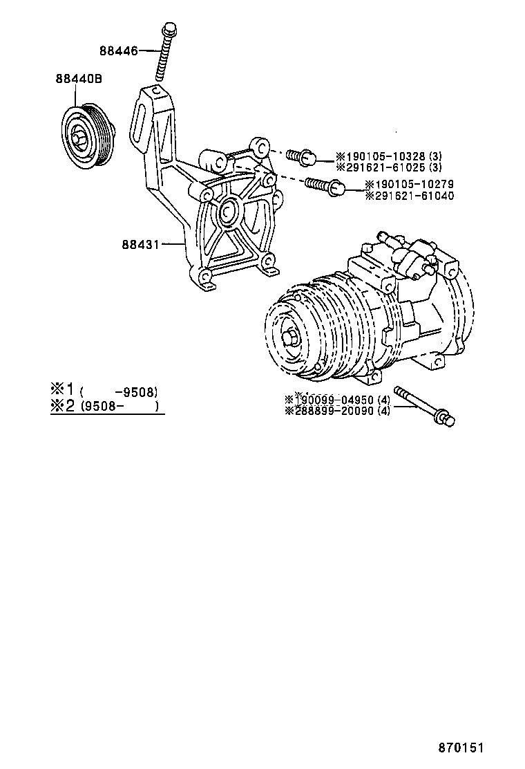  CELICA |  HEATING AIR CONDITIONING COMPRESSOR