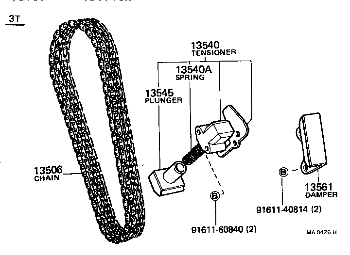  CRESSIDA |  TIMING CHAIN