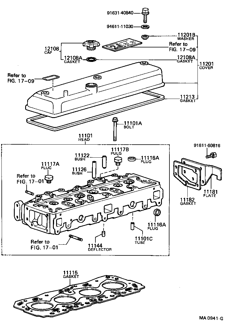  DYNA |  CYLINDER HEAD