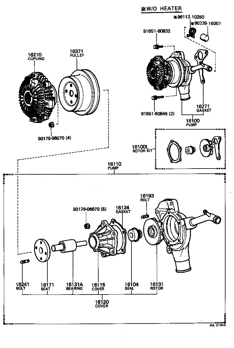  CELICA |  WATER PUMP