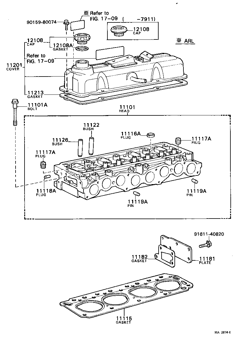  DYNA |  CYLINDER HEAD