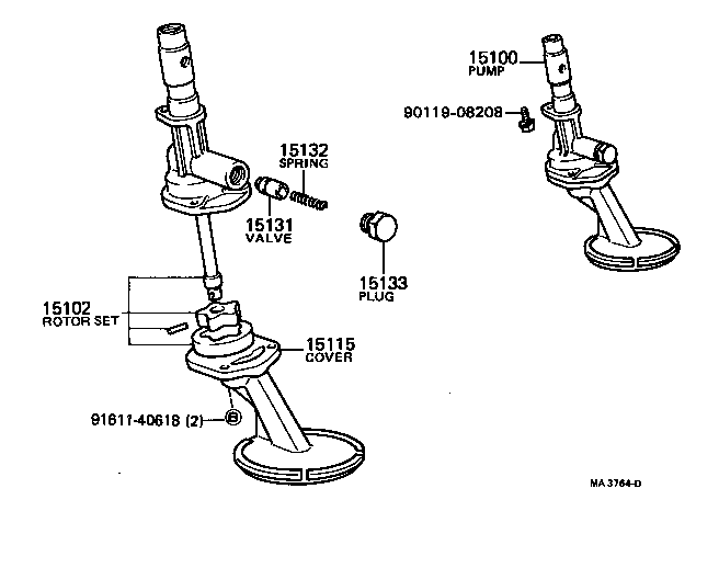  CELICA |  ENGINE OIL PUMP