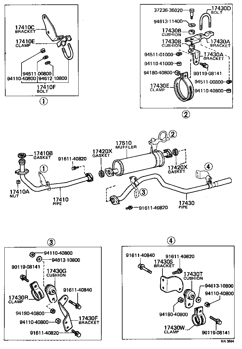  DYNA |  EXHAUST PIPE