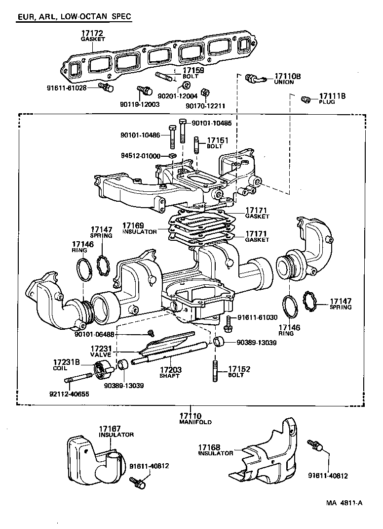  LAND CRUISER 60 |  MANIFOLD