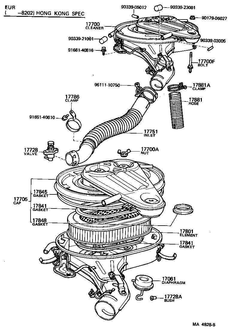  LAND CRUISER 60 |  AIR CLEANER